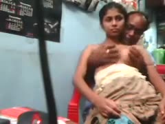 The Indian dilettante slutwife let her husband to devour her.